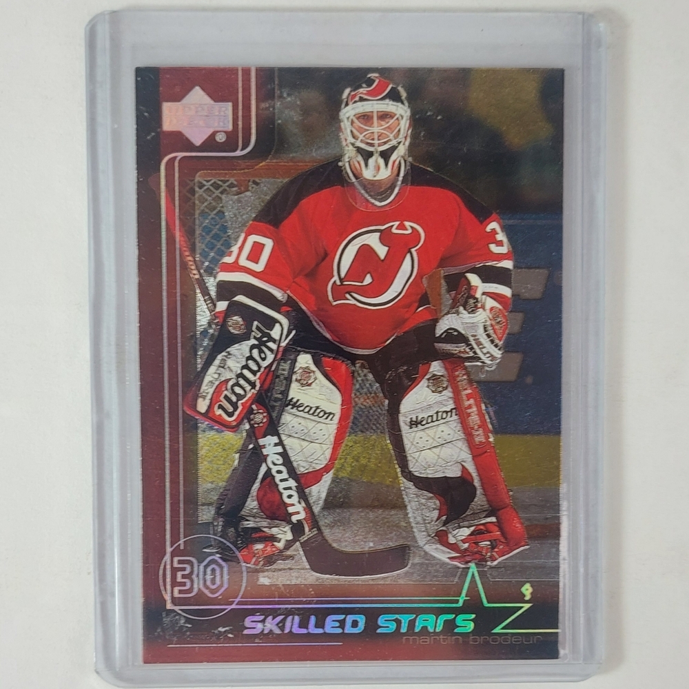 Martin Brodeur Upper Deck Skilled Stars Trading Card #SS13